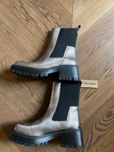 Malika Menard Bottines Steve Madden argentées