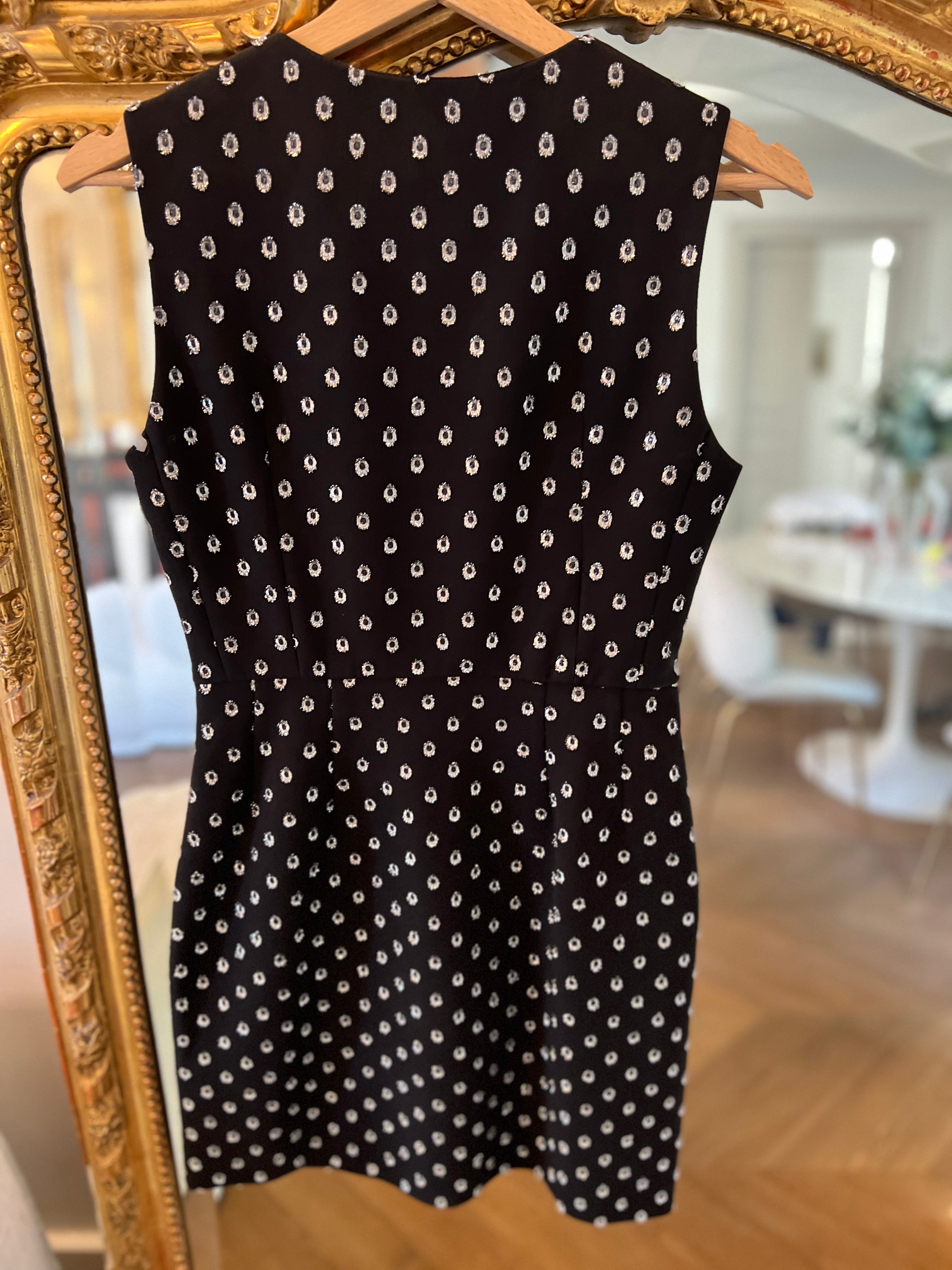 Robe Claudie Pierlot motifs scintillants