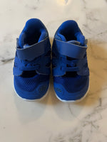 Charger l'image dans la galerie, Lucie Gabossi - Nike Baskets enfant bleu scratch lacet T.19,5
