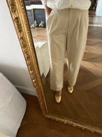 Charger l&#39;image dans la galerie, Malika Menard Pantalon beige Rouje
