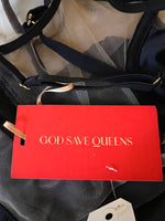 Charger l'image dans la galerie, Lucie Gabossi - God Save Queen Nuisette God Save Queens noire neuve
