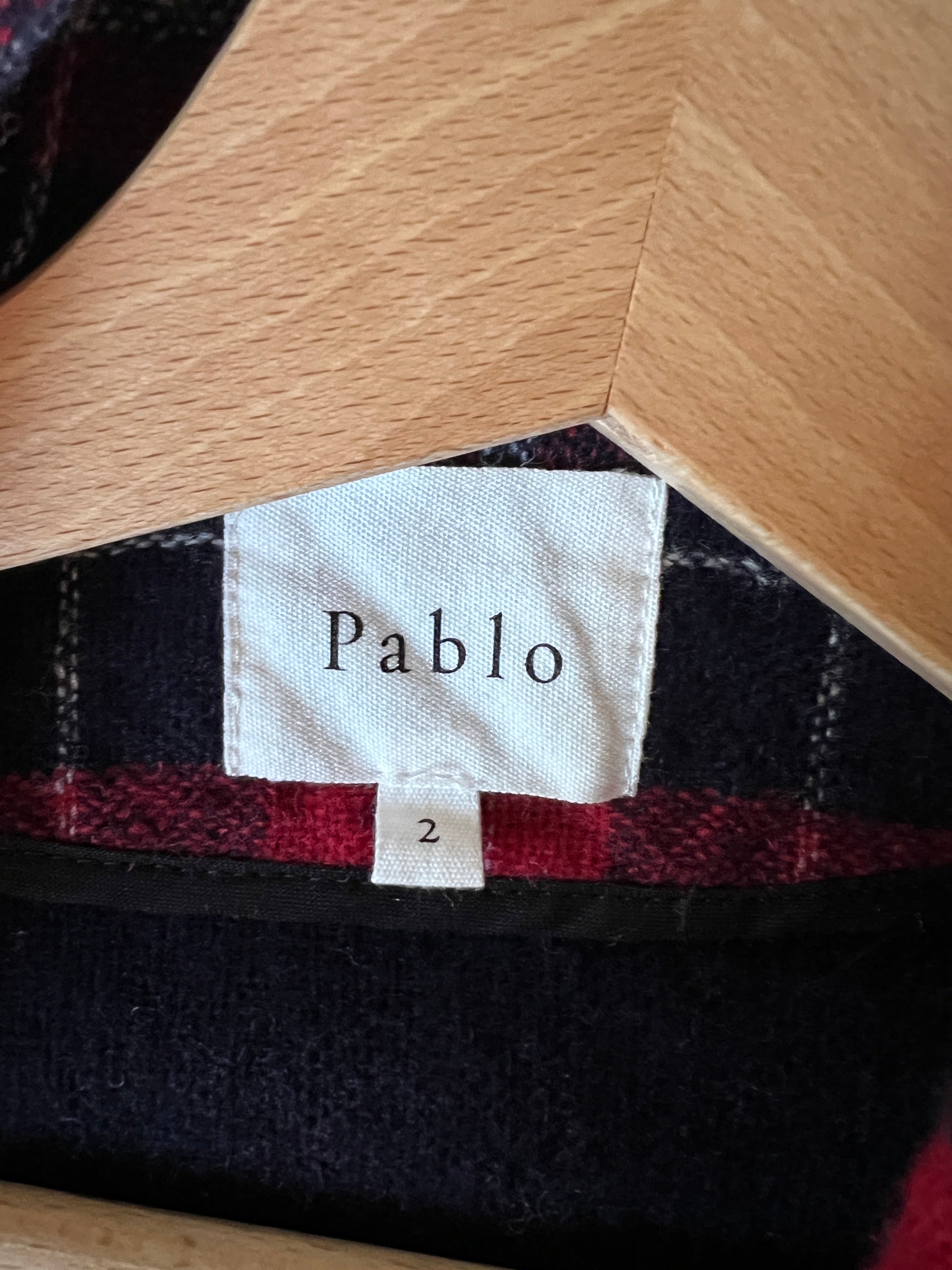 Sur Chemise Pablo à carreaux rouges