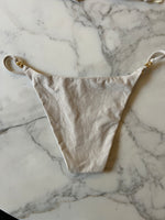 Charger l'image dans la galerie, Lucie Gabossi - Chichi Castelango Paris Maillot de bain deux pièces irisé beige Astrée
