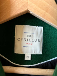 Manteau en laine Cyrillus vert