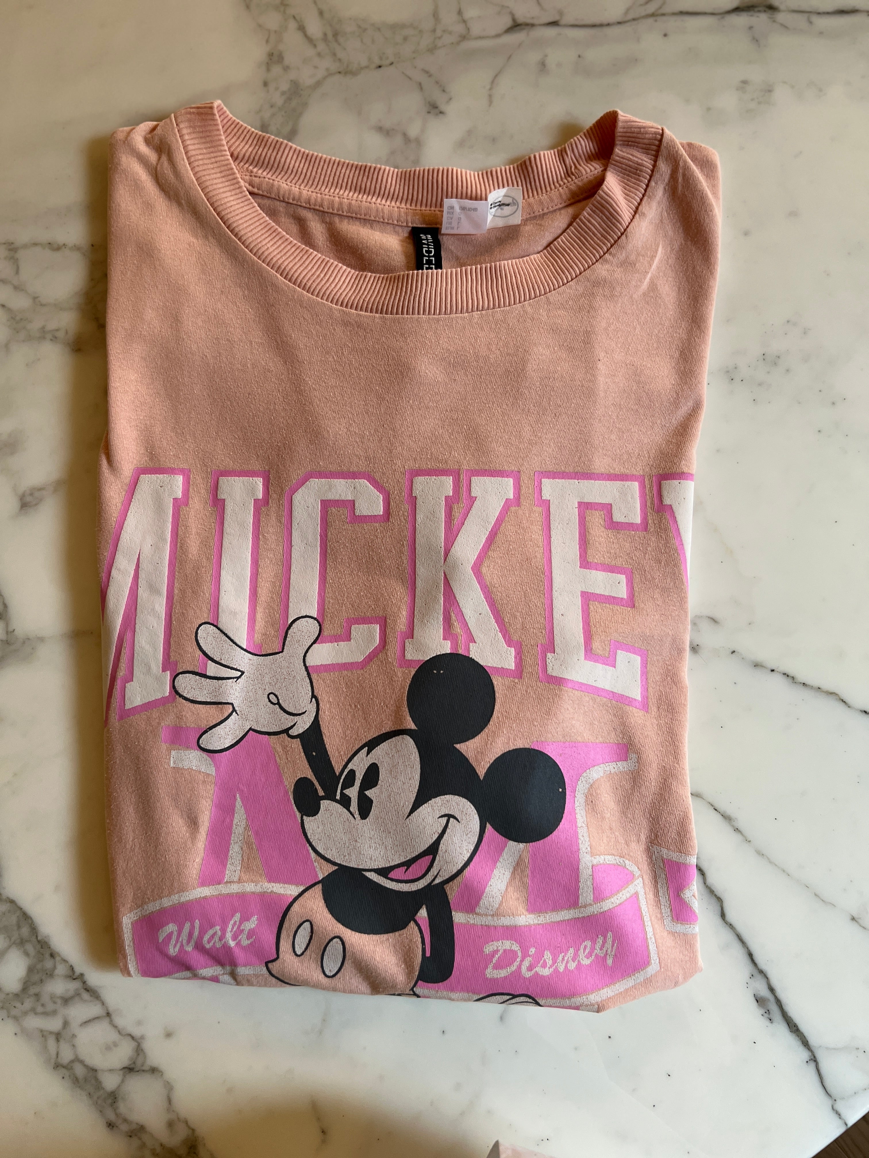 Malika Menard T-shirt oversize imprimé Mickey disney