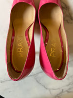 Charger l'image dans la galerie, Jade Leboeuf - Escarpins rose vernis T.38
