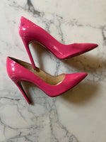 Charger l'image dans la galerie, Jade Leboeuf - Escarpins rose vernis T.38
