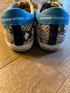 Baskets Golden Goose lacets dorés