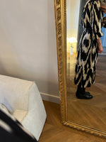 Charger l&#39;image dans la galerie, Robe Virginie Darling en soie noire et beige

