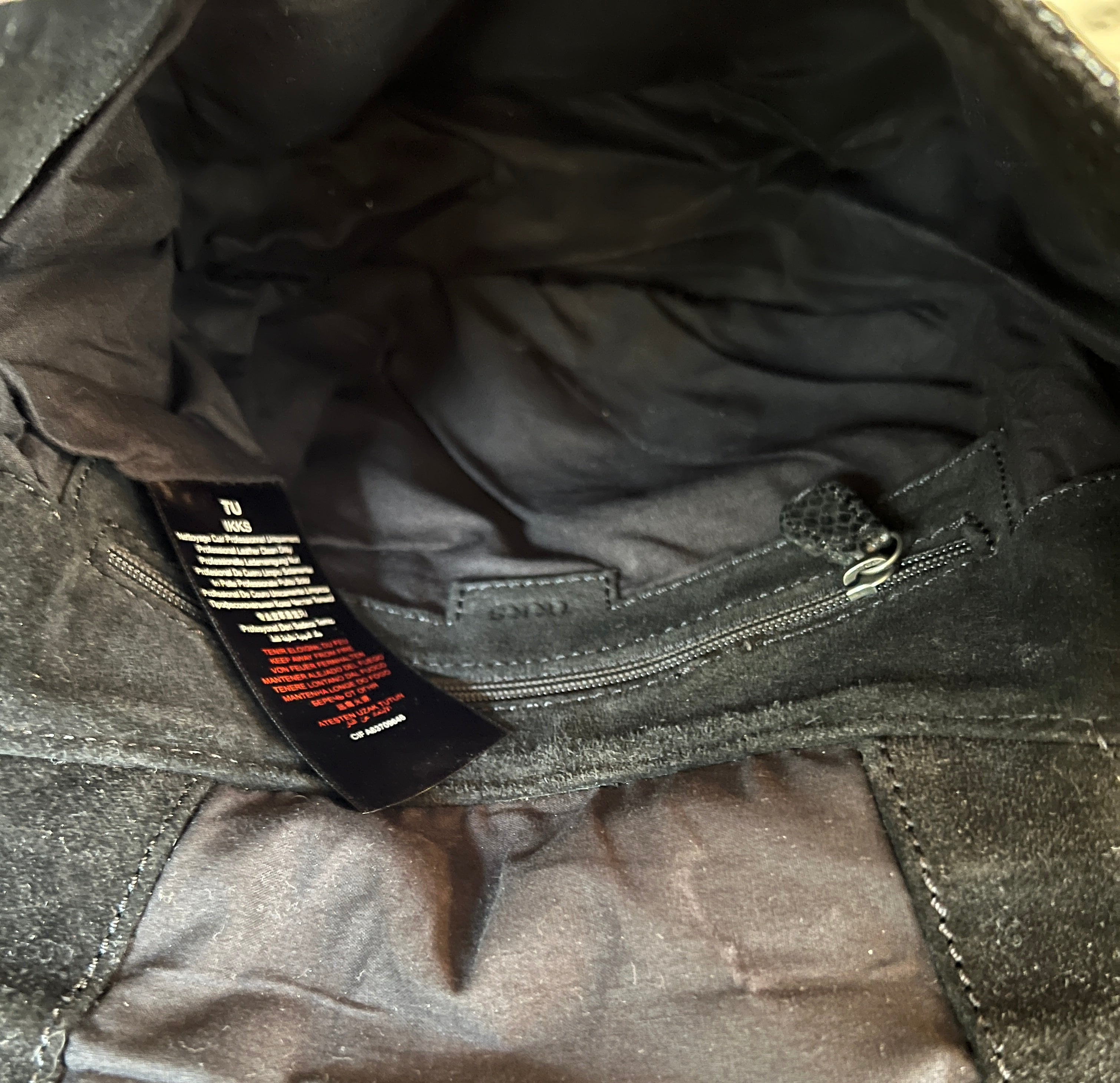 Marine Lorphelin Sac besace IKKS effet serpent