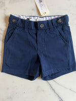 Charger l'image dans la galerie, Lucie Gabossi -Bermuda bleu marine T.12/18mois
