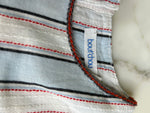 Charger l&#39;image dans la galerie, Robe bleu et blanche à rayures BoutChou 12 mois
