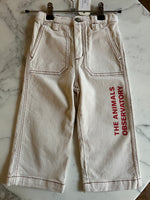 Charger l'image dans la galerie, Lucie Gabossi -The Animals Observatory Jean beige T.3ans
