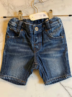Charger l'image dans la galerie, Lucie Gabossi -H&amp;M Bermuda jean brut T.6/9mois
