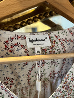Charger l'image dans la galerie, Tajine Banane - Blouse d'allaitement fleurie ecru T.XS

