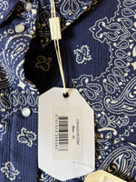 Charger l'image dans la galerie, Tajine Banane - Chemise d'allaitement bleu bandana T.XS
