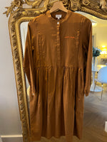 Charger l'image dans la galerie, Tajine Banane  -  Robe chemise d'allaitement camel Neuve T.XS
