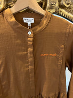 Charger l'image dans la galerie, Tajine Banane  -  Robe chemise d'allaitement camel Neuve T.XS
