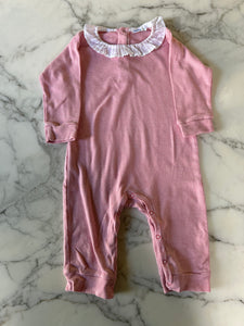 Pyjama BoutChou rose à rayure 12 mois
