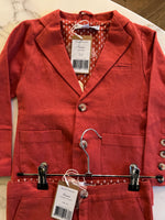 Charger l'image dans la galerie, Lucie Gabossi -Les Petits Inclassables Costume de cérémonie Neuf terracotta
