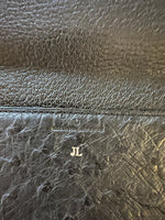 Charger l'image dans la galerie, Jade Leboeuf - Melanie Amphoux Pochette noire gravé JL
