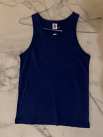 Charger l'image dans la galerie, Lucie Gabossi -Petit Bateau débardeur bleu électrique T.14 ans
