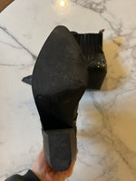 Charger l'image dans la galerie, Jade Leboeuf -Vanessa Wu Bottines noires à clous T.38
