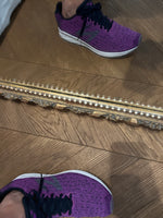 Charger l'image dans la galerie, Marine Lorphelin Baskets New Balance violette
