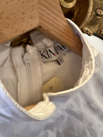 Charger l'image dans la galerie, Lucie Gabossi - Kimpaa Paris Robe blanche courte volants
