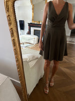 Charger l'image dans la galerie, Marine Lorphelin Robe kaki patineuse
