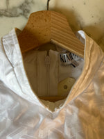 Charger l'image dans la galerie, Lucie Gabossi - Kimpaa Paris Robe blanche courte volants
