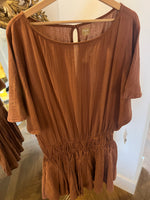 Charger l'image dans la galerie, Larmoiredesoso - Free People Robe Neuve marron T.S
