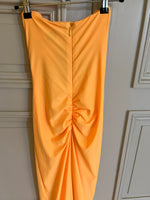 Charger l'image dans la galerie, Lucie Gabossi -Suboo Robe longue bustier orange
