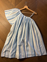 Charger l'image dans la galerie, Marieandmood - Claudie Pierlot Robe large à rayures bleu T.36
