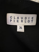 Charger l&#39;image dans la galerie, Robe Claudie Pierlot noire taille aujourée
