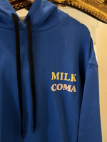 Charger l'image dans la galerie, Ummi Baby - Sweat d'allaitement bleu en coton bio NEUF Milk Coma T.L
