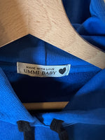 Charger l'image dans la galerie, Ummi Baby - Sweat d'allaitement bleu en coton bio NEUF Milk Coma T.S
