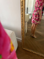 Charger l'image dans la galerie, The Kooples - Robe rose en soie à fleurs
