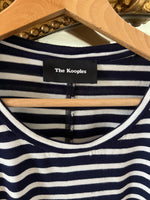Charger l'image dans la galerie, The Kooples - T-shirt à rayures épaules diamantés
