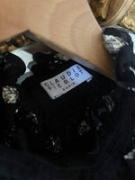 Charger l'image dans la galerie, Claudie Pierlot - Blouse noire et dorée
