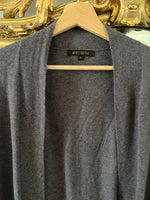 Charger l&#39;image dans la galerie, Apostrophe -  Gilet long gris en cachemire
