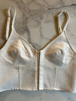 Charger l'image dans la galerie, Marine Lorphelin Crop Top Zara ecru
