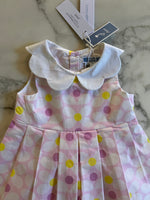 Charger l'image dans la galerie, Jacadi - Robe neuve col pétale rose Neuve T.12 mois
