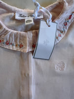 Charger l'image dans la galerie, Tartine et Chocolat - Body rose Neuf col volant T.18 mois
