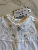 Charger l'image dans la galerie, Tartine et Chocolat - Pyjama col claudine à fleurs Neuf T.6 mois

