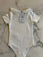 Charger l'image dans la galerie, Zara - Body Zara col dentelle Neuf T.2-3 ans
