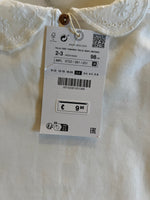 Charger l'image dans la galerie, Zara - Body Zara col dentelle Neuf T.2-3 ans
