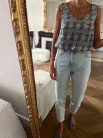 Charger l&#39;image dans la galerie, Joseph -  Débardeur en soie à motifs
