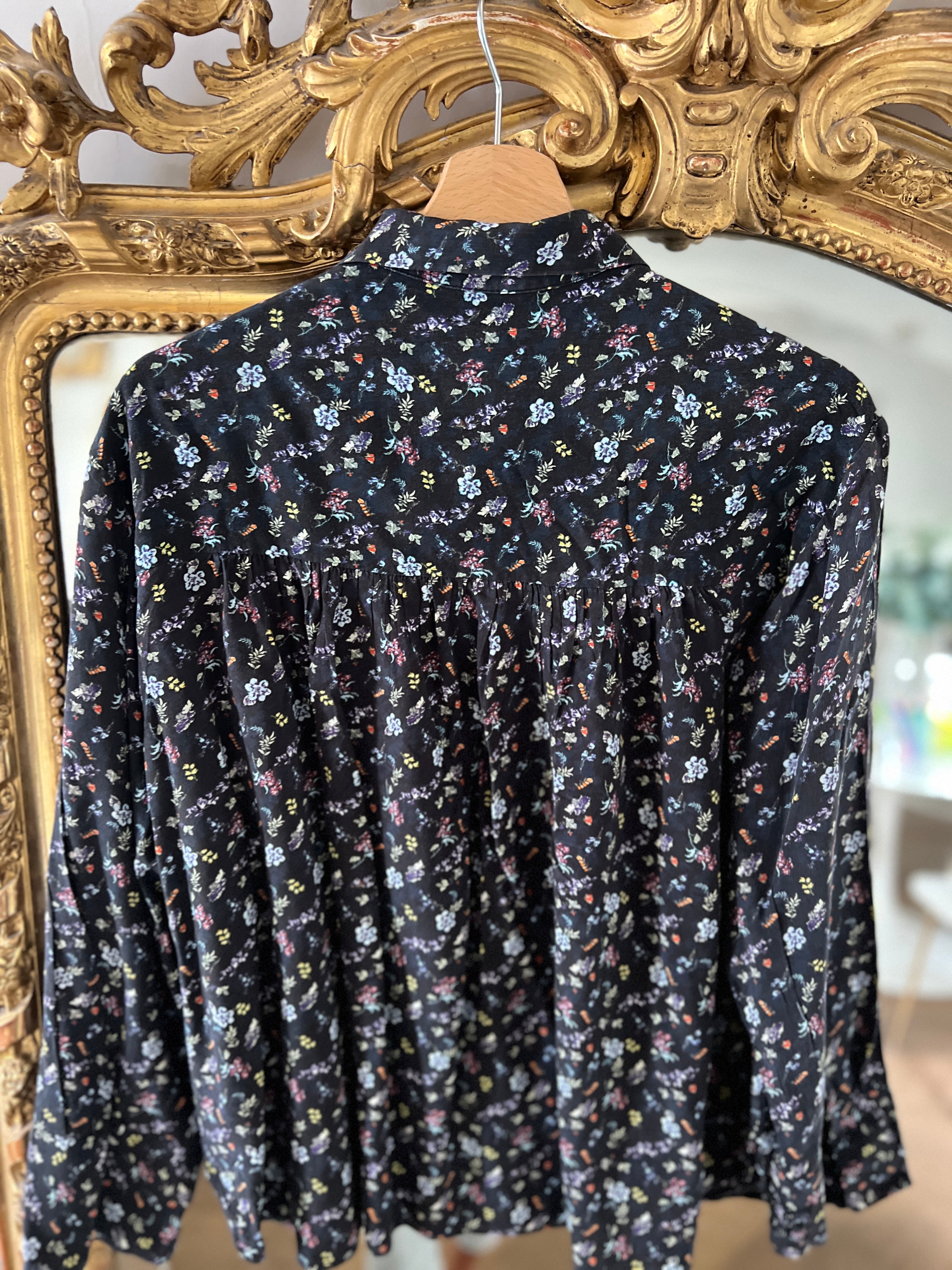 Zadig&Voltaire - Chemise en soie fleurie