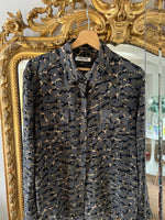 Charger l&#39;image dans la galerie, Max&amp;Moi - Chemise militaire en soie
